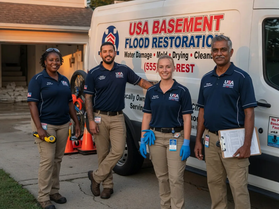 Basement Flood Cleanup company in Winfield, TX