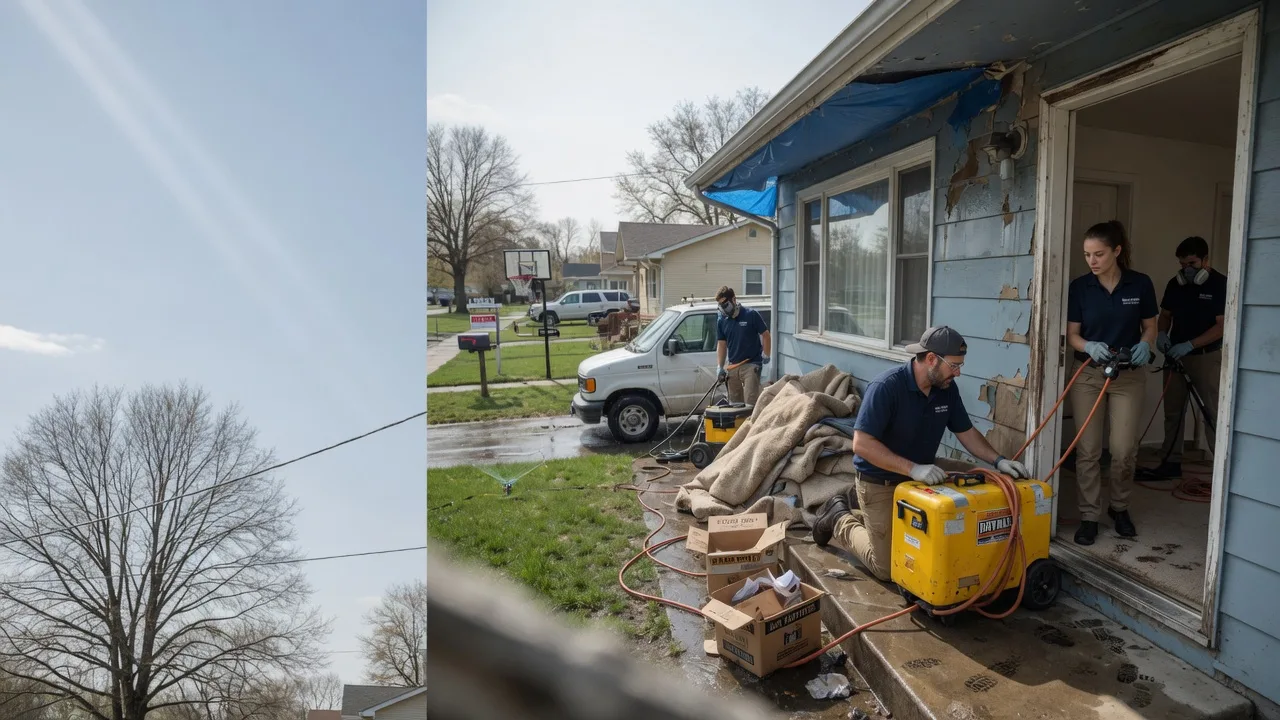 Basement Flood Cleanup in Winfield, TX near me
